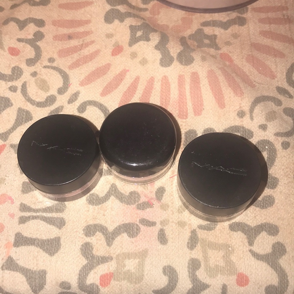 MAC pigment eyeshadows